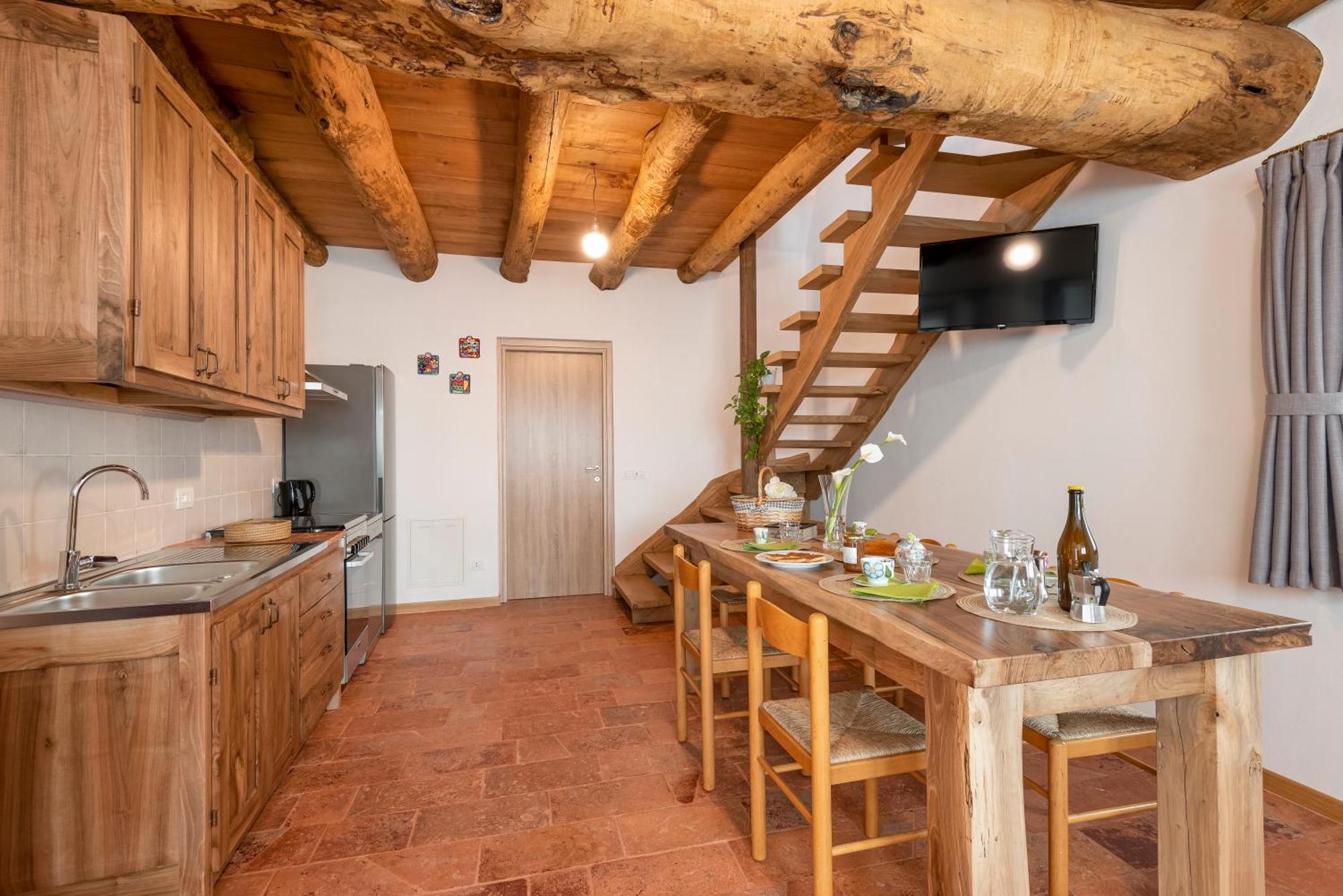 La Torre Del Manghen: Agri-Alloggio Indipendente Rota d'Imagna Exterior foto